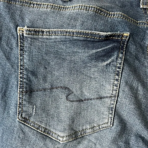 Silver Jeans Classic Boyfriend Blue Denim - Picture 4 of 5